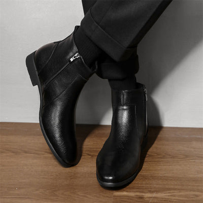 MAVREN BOTTES EN CUIR VÉRITABLE
