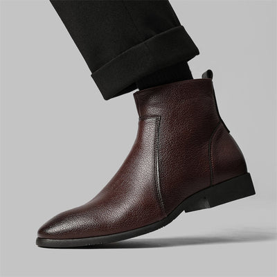 MAVREN BOTTES EN CUIR VÉRITABLE