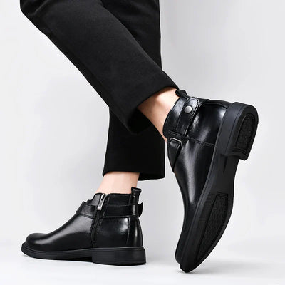 MARTINEZ BOTTES EN CUIR VÉRITABLE