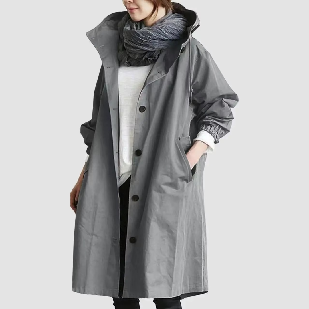 Samantha - Manteau trench élégant et imperméable