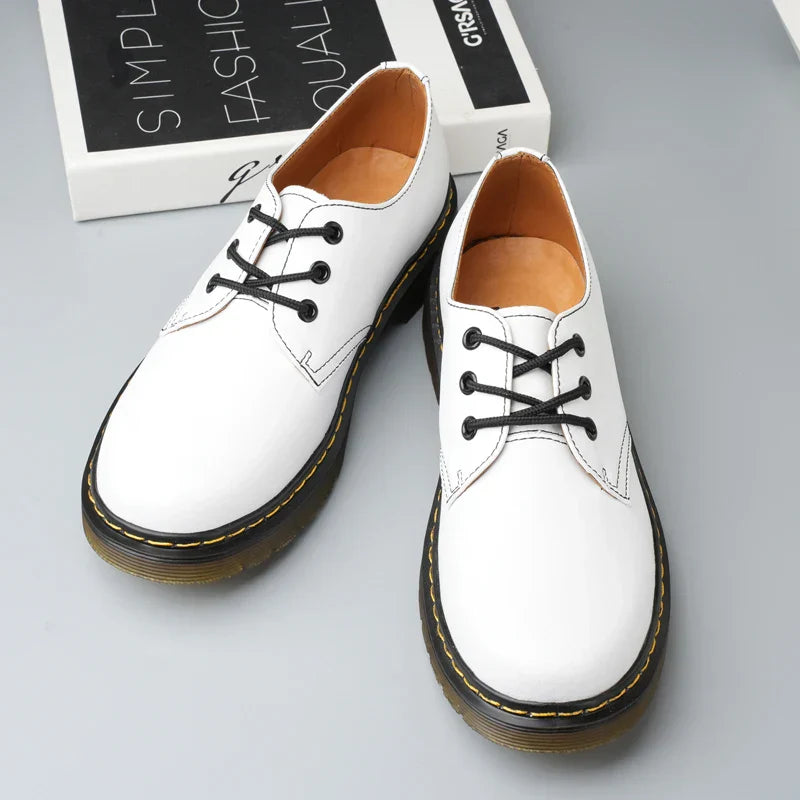 CHAUSSURES OXFORD EN CUIR VÉRITABLE