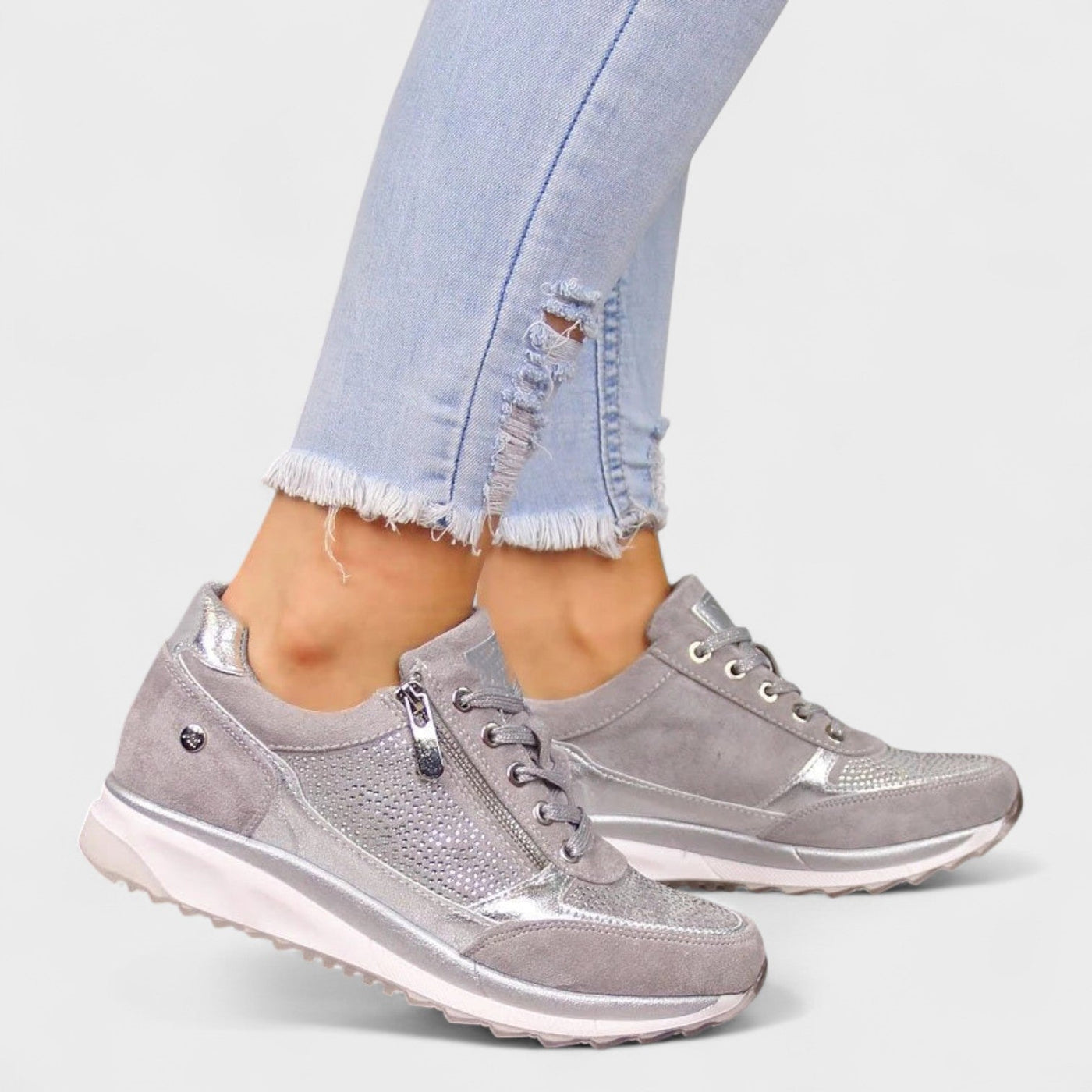 Mirjam – Chaussures Orthopédiques avec Fermeture Éclair