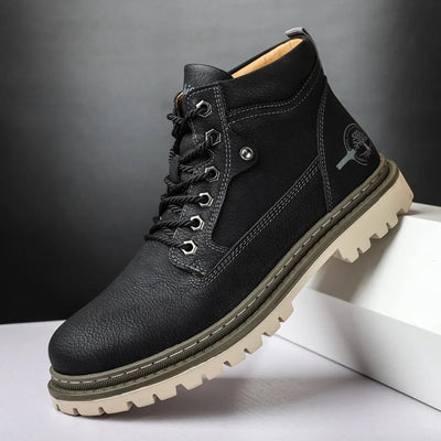 NOX BOTTES EN CUIR VÉRITABLE