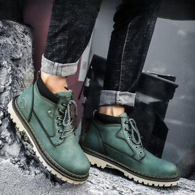 NOX BOTTES EN CUIR VÉRITABLE