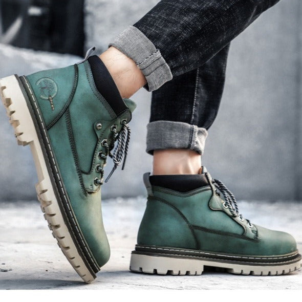 NOX BOTTES EN CUIR VÉRITABLE