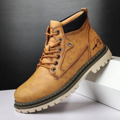 NOX BOTTES EN CUIR VÉRITABLE