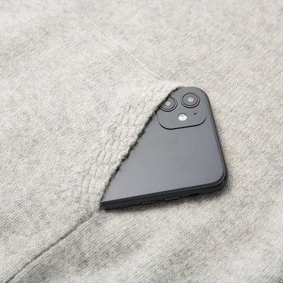 DEVIR COTON OUATÉ À CAPUCHE EN CACHEMIRE