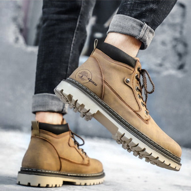 NOX BOTTES EN CUIR VÉRITABLE