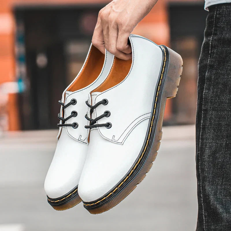 CHAUSSURES OXFORD EN CUIR VÉRITABLE