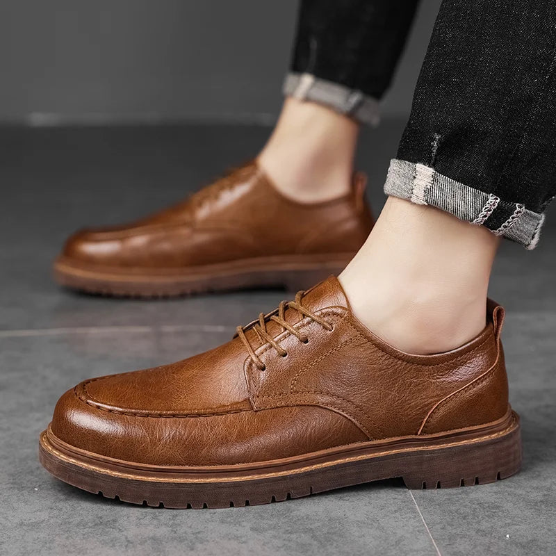 CHAUSSURES EN CUIR VÉRITABLE BAXTER