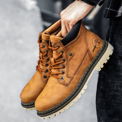 NOX BOTTES EN CUIR VÉRITABLE