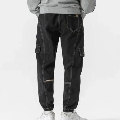 JOGGERS CARGO EN DENIM