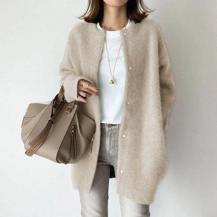 Amelia - Manteau en laine et mohair