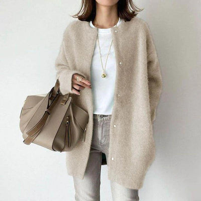 Amelia - Manteau en laine et mohair
