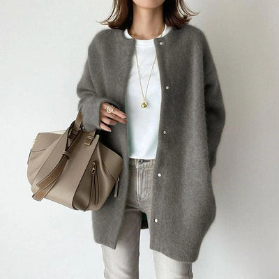 Amelia - Manteau en laine et mohair