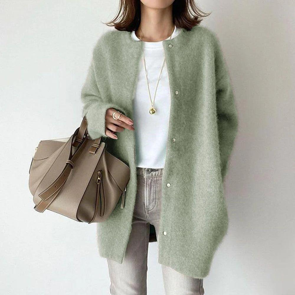 Amelia - Manteau en laine et mohair
