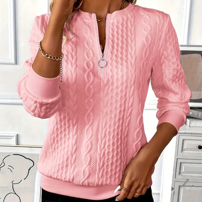 GIOIA - PULL AVEC FERMETURE ÉCLAIR