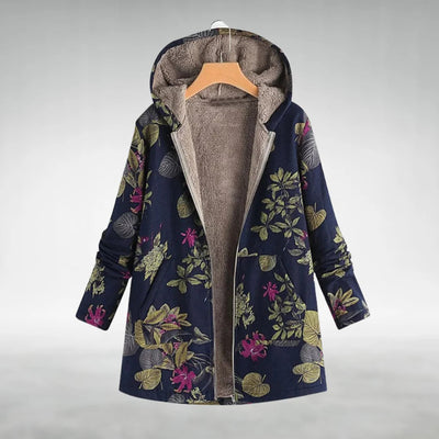 FLEURAL – VESTE POLAIRE ÉLÉGANTE À MOTIF FLORAL