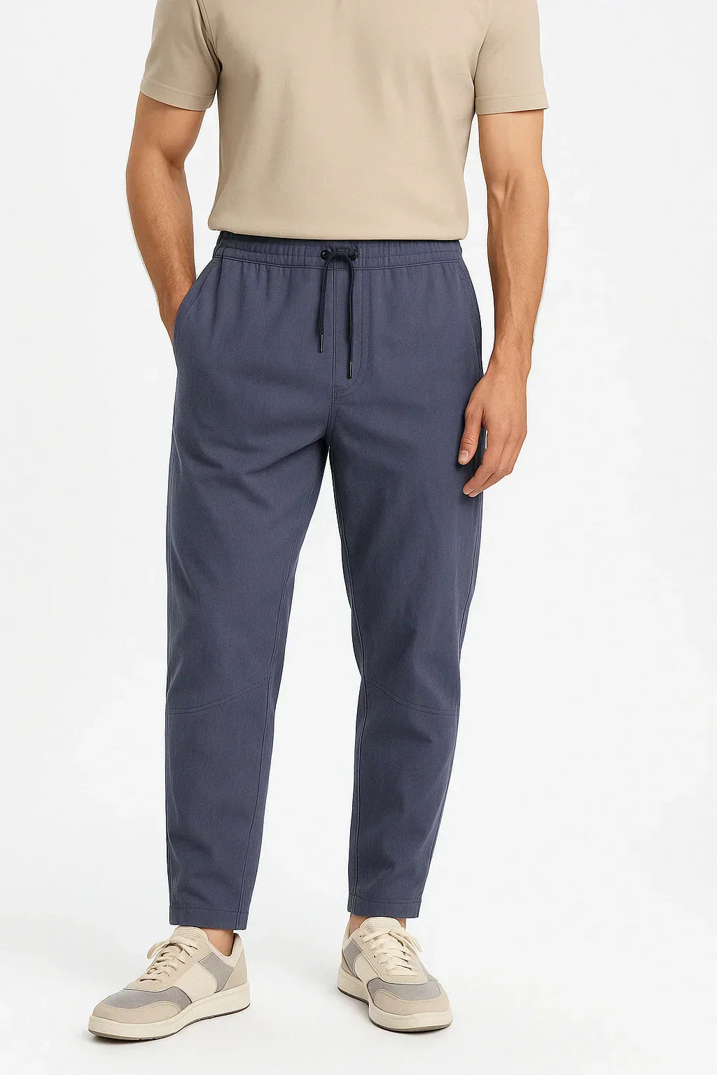 LUCAS - PANTALON COURT EN COTON MODERNE