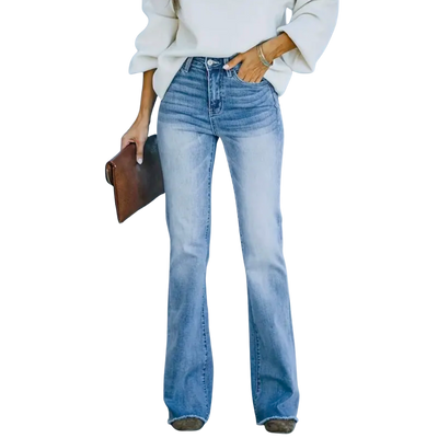 JOANNE - JEANS BOHÉMIENS ÉLASTIQUES