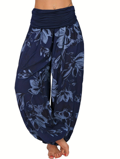 MURI - PANTALON BOHÉMIEN FLORAL ÉLÉGANT