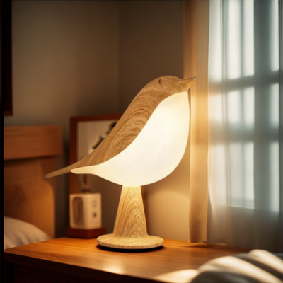 L'OISEAU CLAIR - UNE LAMPE QUI APPORTE NATURE, LUMIÈRE ET SÉRÉNITÉ À VOTRE INTÉRIEUR