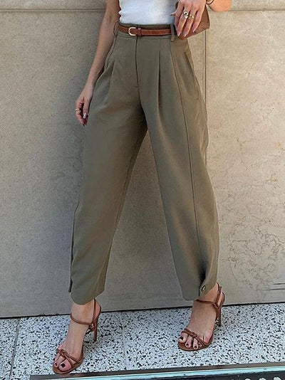 BETHANY - PANTALON ÉLÉGANT À PINCES