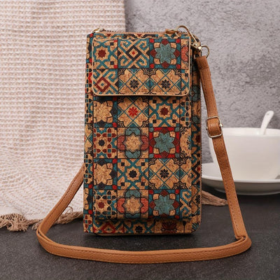 LILLA - SAC BANDOULIÈRE BOHO FLEURI