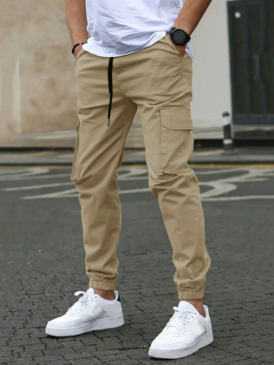 LÉO – PANTALON CARGO JOGGER, CONFORT ET STYLE SANS COMPROMIS