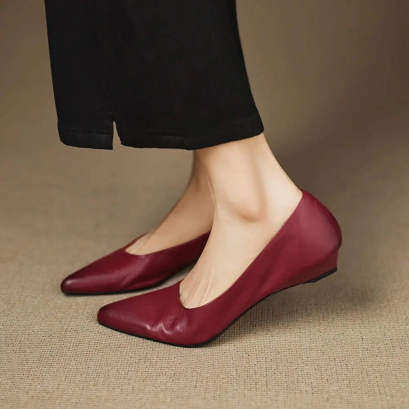 Olavi - Décolleté en Cuir