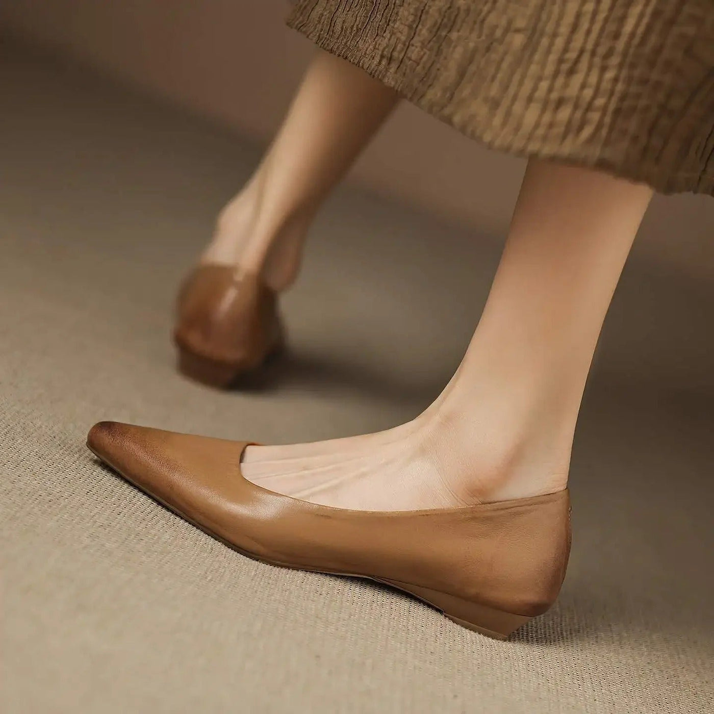 Olavi - Décolleté en Cuir